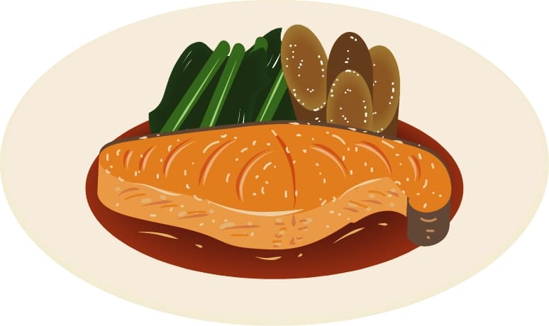 商品を料理して撮影