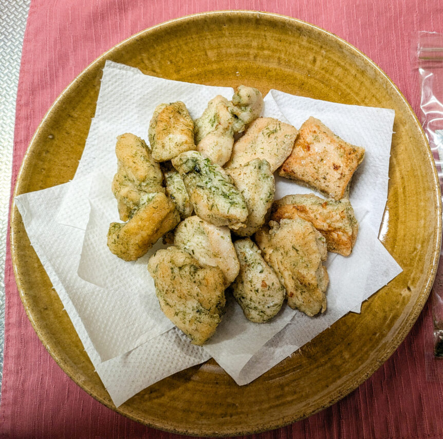 鶏むね肉の磯辺焼きのイメージ１