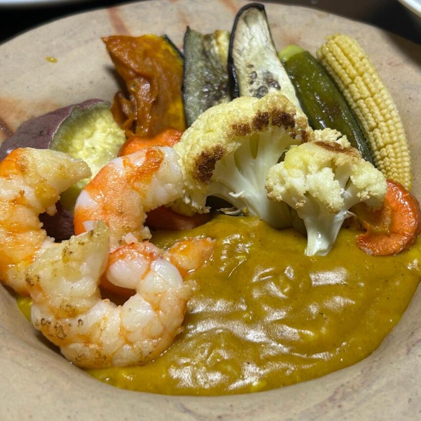 おおぞうえびのスパイスカレー