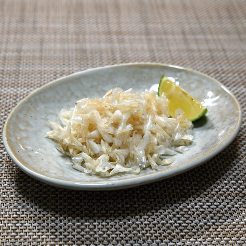 うろこの素揚げ