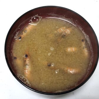 ガラエビのみそ汁