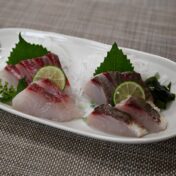 刺身と炙り