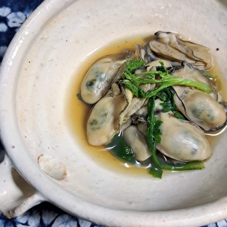 牡蠣の煮付け