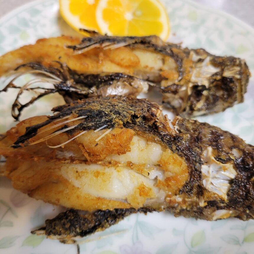 おこぜの唐揚げ