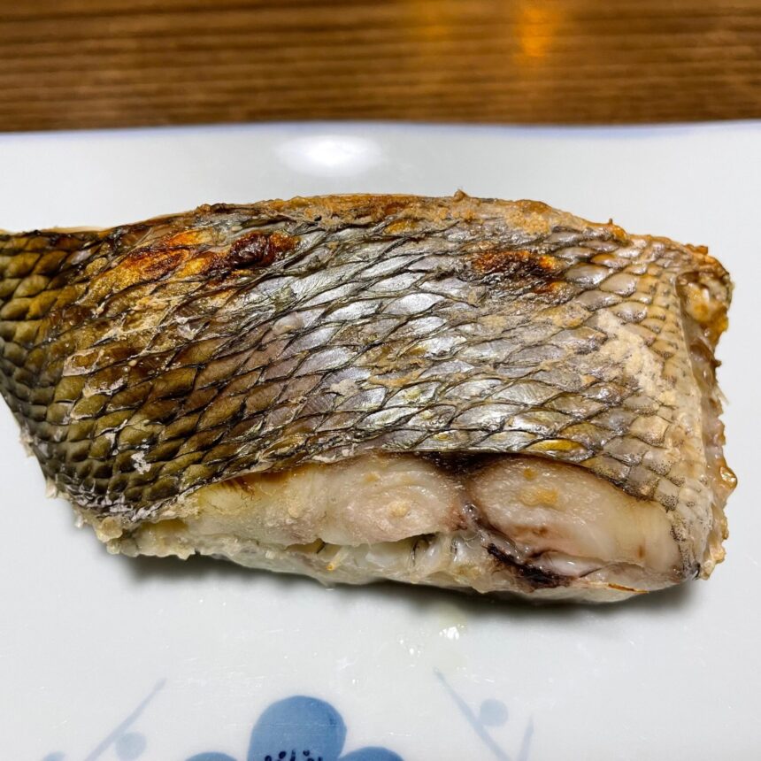 チヌの塩焼き