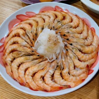 しらさえびの酒蒸し