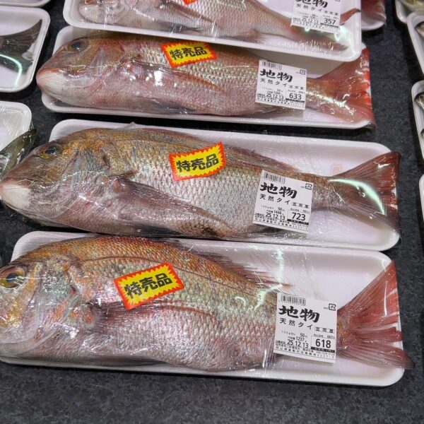 ぷりぷり天然鯛のカルパッチョ