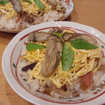 牡蠣の団らんすし